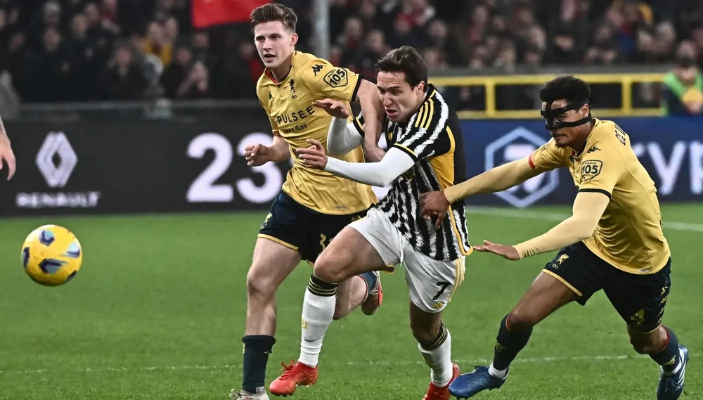 Federico Chiesa đã ghi được bàn nhưng Juventus lỡ cơ hội vươn lên đầu bảng