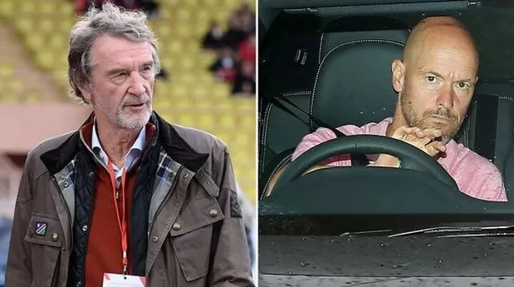 Sir Jim Ratcliffe và HLV Erik ten Hag