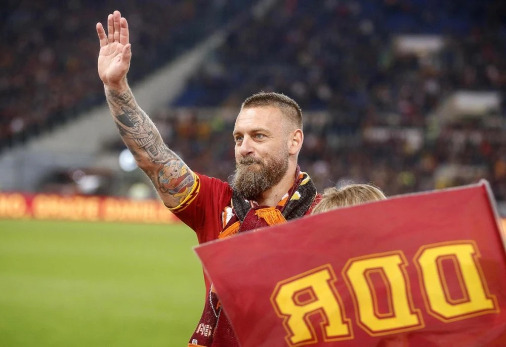 Daniele De Rossi đã chơi 18 năm cho AS Roma