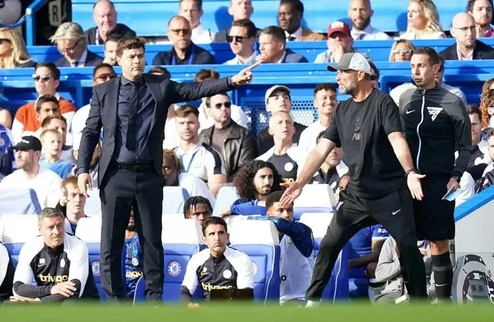 Mauricio Pochettino và Jurgen Klopp