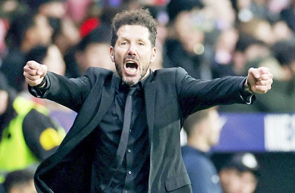 HLV Diego Simeone trở thành huyền thoại của Atletico Madrid