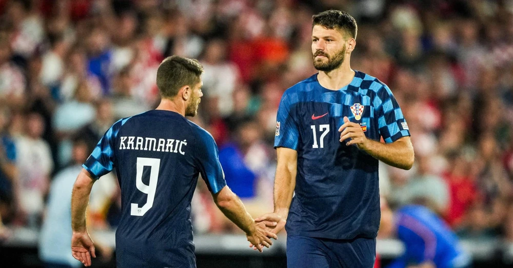 Kramaric và Petkovic của tuyển Croatia