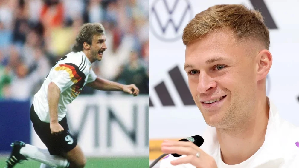 Rudi Voller là nguồn cảm hứng của Joshua Kimmich 