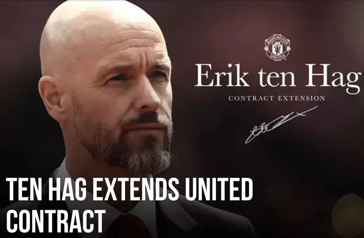 Erik Ten Hag triển hạn thêm 2 năm với Quỷ đỏ