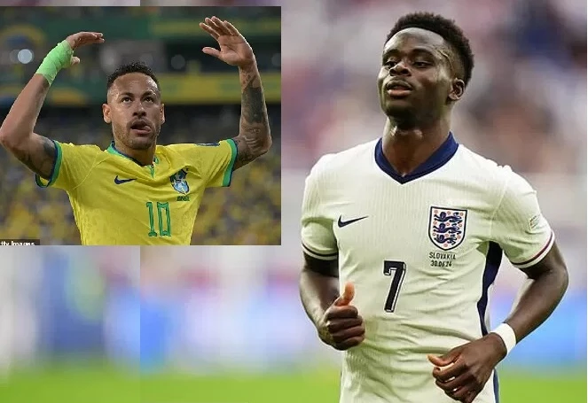 Bukayo Saka ngợi ca thần tượng Neymar