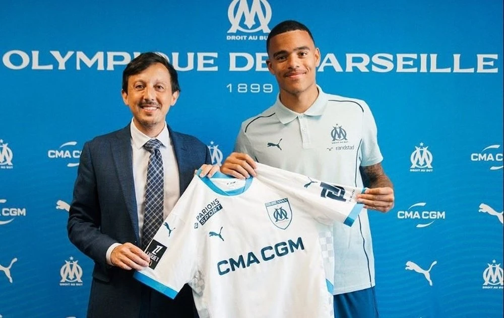 Mason Greenwood ký hợp đồng với Marseille