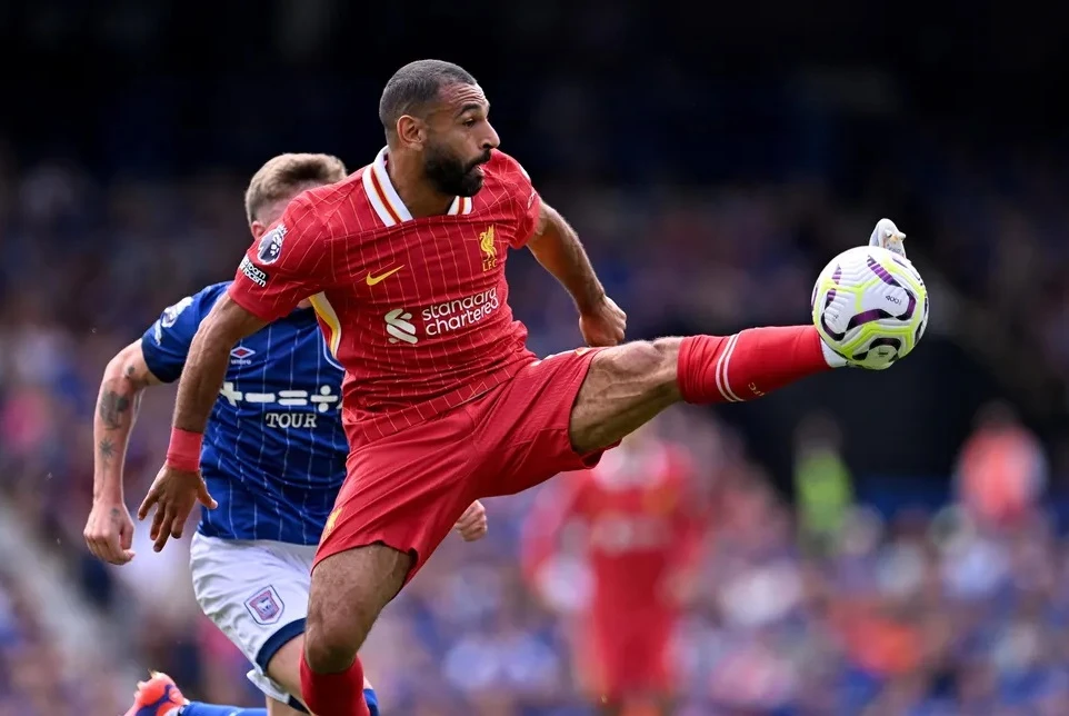 Mohamed Salah tiếp tục tỏa sáng trên tuyến tấn công Liverpool