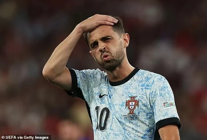 Bernardo Silva trong màu áo tuyển Bồ Đào Nha