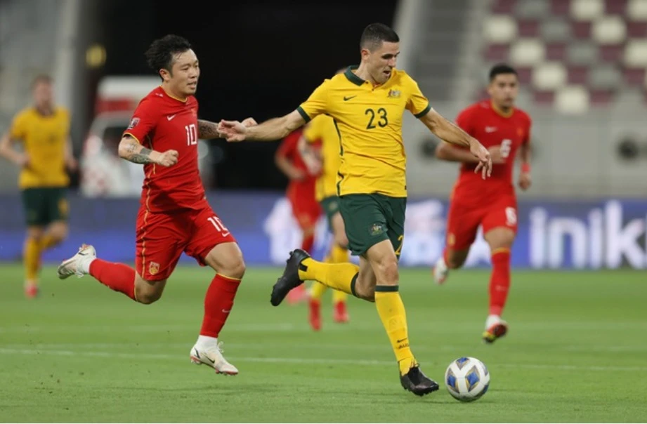 Australia sẽ tiếp Trung Quốc trên sân nhà ở vòng loại World Cup 2026 khu vực châu Á