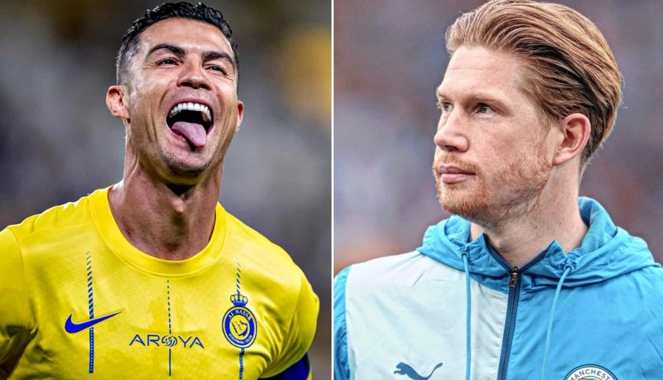 Ronaldo muốn có tay kiến tạo bậc thầy Kevin De Bruyne ở Saudi