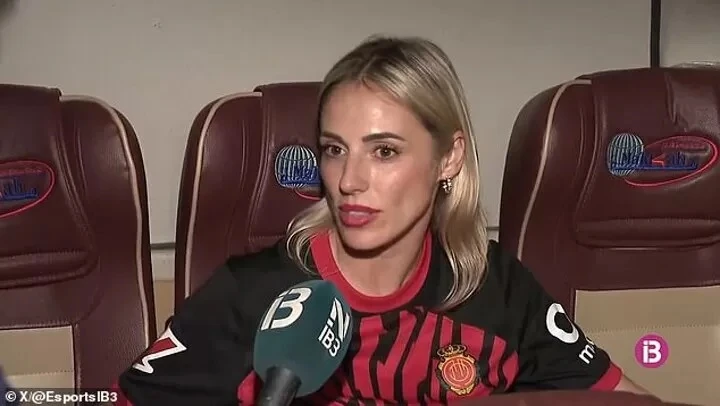 Cristina Palavra, vợ của tiền vệ Mallorca Dani Rodriguez lên tiếng