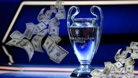 Thành công ở Champions League mang lại cho các CLB rất nhiều tiền