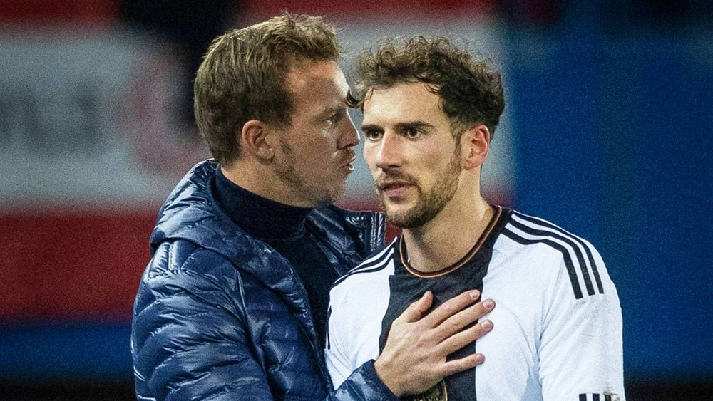 HLV Julian Nagelsmann đưa Leon Goretzka trở lại tuyển Đức