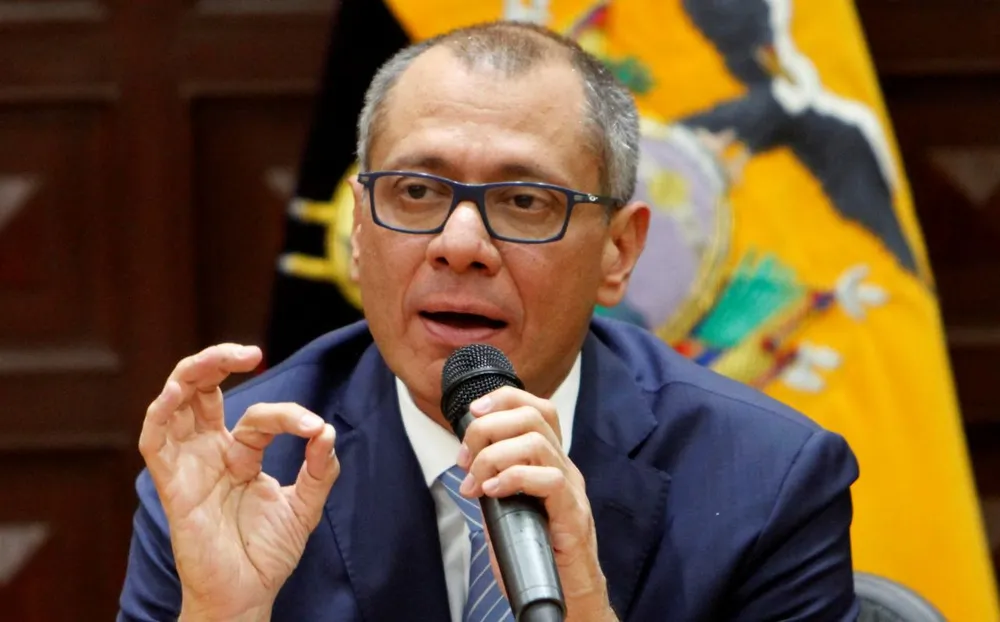 Ông Jorge Glas. Ảnh : Reuters