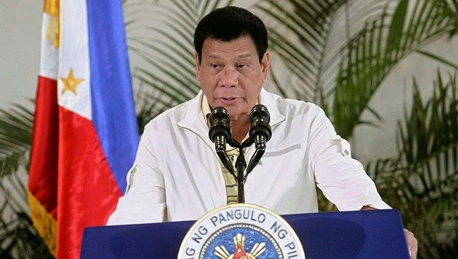 Tổng thống Philippines Rodrigo Duterte