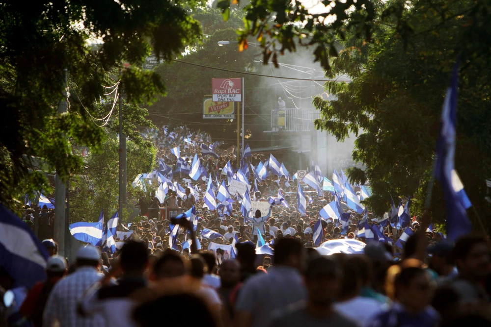 Bất ổn kéo dài gần 1 tháng ở Nicaragua. Ảnh: US News