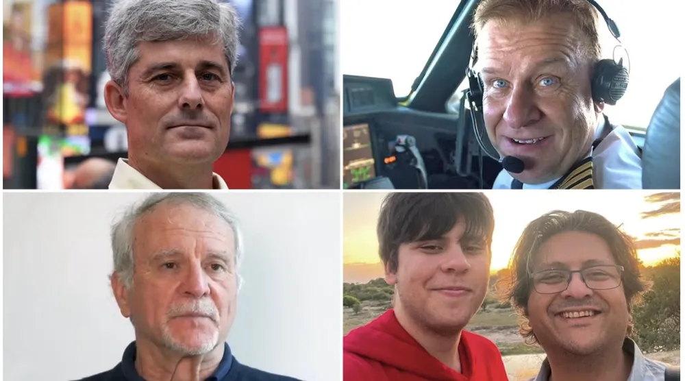 5 nạn nhân trên tàu Titan. Ảnh: REUTERS 5 nạn nhân trên tàu Titan. Ảnh: REUTERS