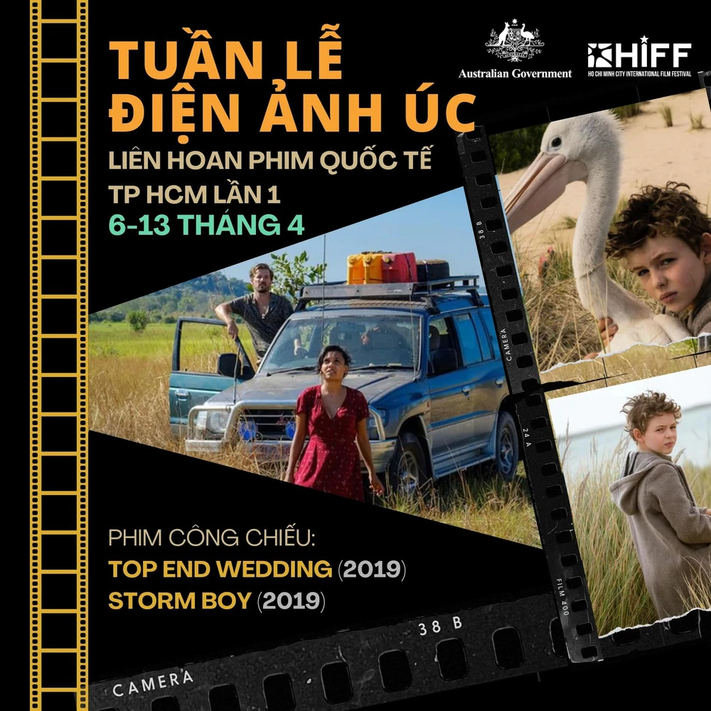 Poster 2 tác phẩm tiêu biểu của điện ảnh Australia được công chiếu trong khuôn khổ HIFF lần 1. Ảnh : LSQ Australia