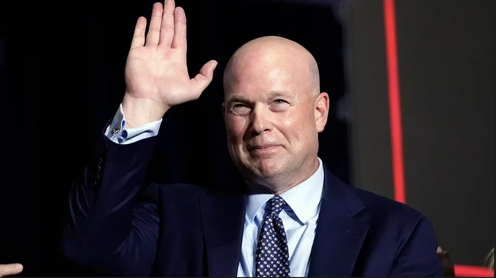 Cựu quyền Bộ trưởng Tư pháp - luật sư Matthew Whitaker. Ảnh: FOX59