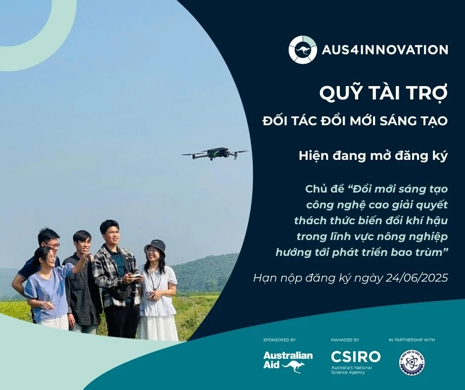 Australia hỗ trợ 2 triệu AUD cho các giải pháp đổi mới sáng tạo