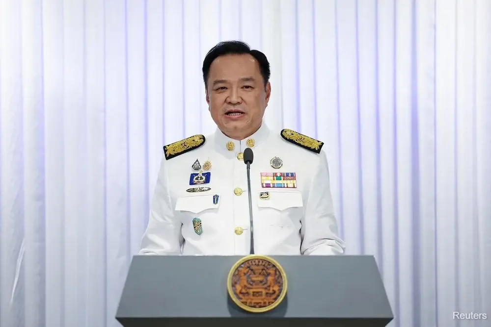 Thủ tướng Thái Lan Anutin Charnvirakul đã công bố danh sách nội các. Ảnh: THE EDGE MALAYSIA