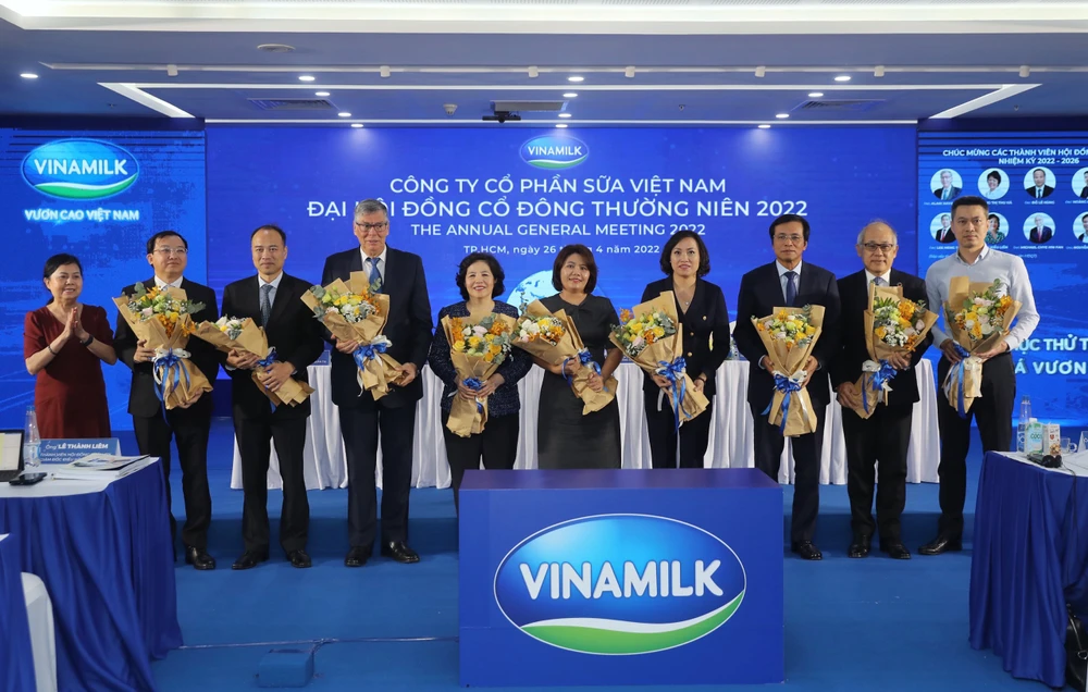 Vinamilk ra mắt hội đồng quản trị mới giai đoạn 2022-2026 ảnh 1 Vinamilk ra mắt hội đồng quản trị mới giai đoạn 2022-2026 ảnh 1