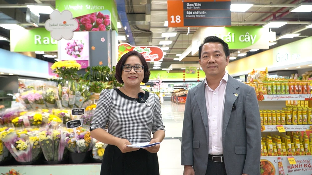 Ông Nguyễn Anh Đức, Tổng giám đốc Saigon Co.op - đơn vị được mệnh danh là "bà đỡ" cho hàng Việt