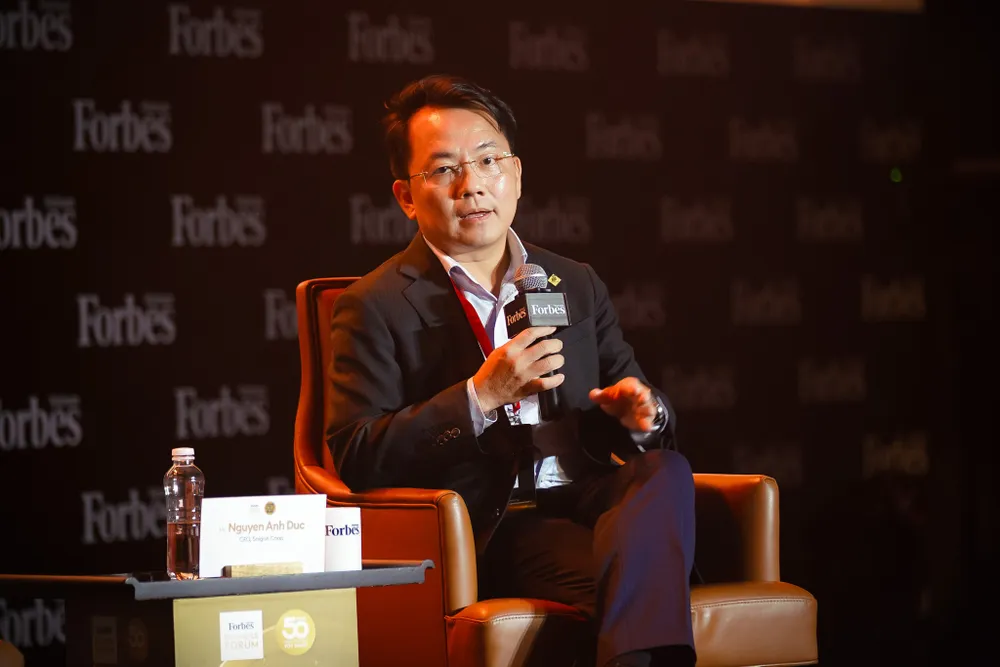 Ông Nguyễn Anh Đức, Tổng Giám đốc Saigon Co.op chia sẻ kinh nghiệm đổi mới và phát triển mô hình bán lẻ của Saigon Co.op