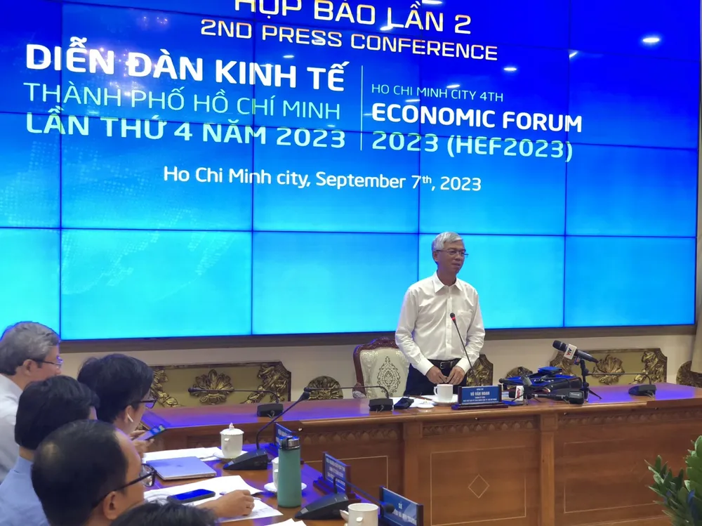 Phó Chủ tịch UBND TPHCM chia sẻ hoạt động sẽ diễn ra tại Diễn đàn Kinh tế TPHCM lần 4 năm 2023 Phó Chủ tịch UBND TPHCM chia sẻ hoạt động sẽ diễn ra tại Diễn đàn Kinh tế TPHCM lần 4 năm 2023