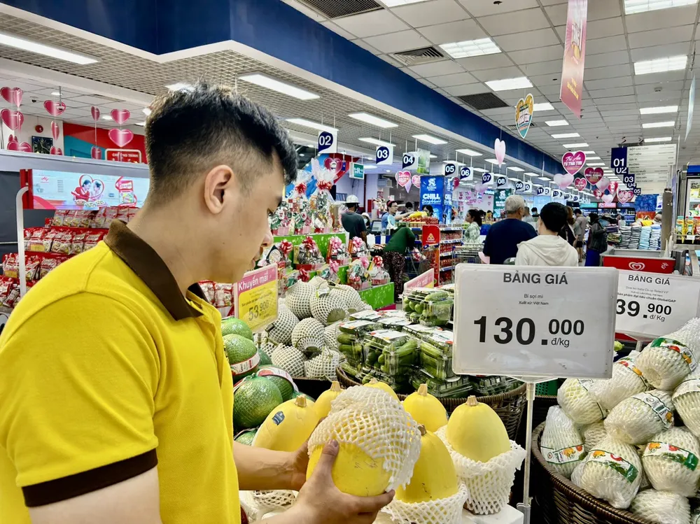 Đặc sản Bí sợi đang được bày bán tại hệ thống siêu thị Co.opmart Đặc sản Bí sợi đang được bày bán tại hệ thống siêu thị Co.opmart