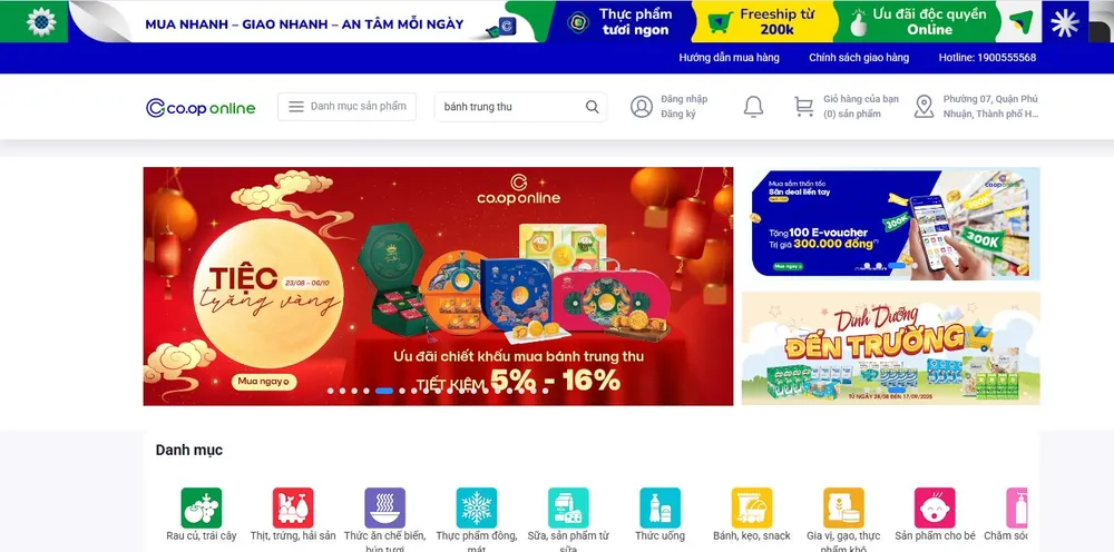 Saigon Co.op gia tăng bán hàng online, đáp ứng đa dạng nhu cầu mua hàng của người tiêu dùng HÌNH 3 - Ứng dụng mua sắm trực tuyến Co.op Online tung ưu đãi kép.JPG