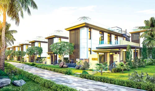 Phối cảnh biệt thự Cam Ranh Mystery Villas.