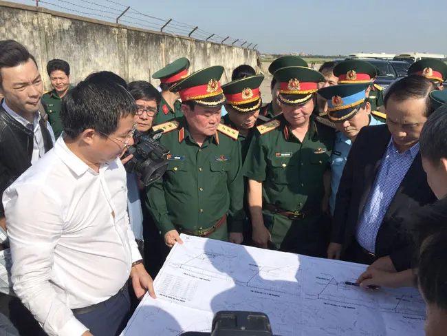 Kiểm tra hiện trạng để bàn giao đất quốc phòng cho TPHCM