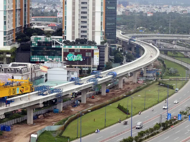 Tuyến metro số 1 từng đứng trước nguy cơ dừng thi công do thiếu vốn