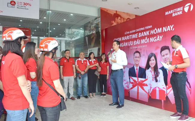 Maritime Bank trao 30.000 giải thưởng tiền mặt dịp sinh nhật