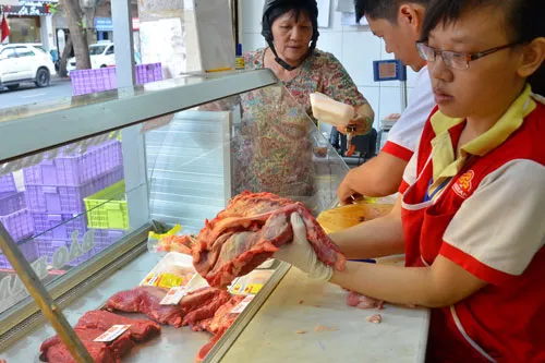 Vissan - một trong những hệ thống cung cấp thịt được người tiêu dùng đánh giá cao Ảnh: Tấn Thạnh