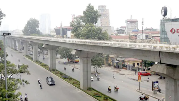 Dự án đường sắt trên cao Hà Đông - Cát Linh sử dụng vốn ODA và đội vốn "khủng"