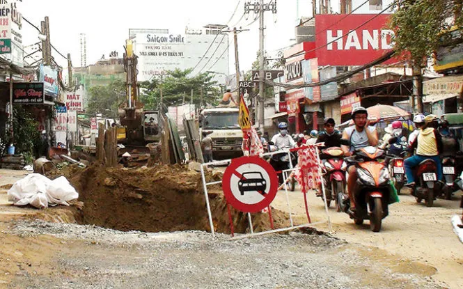 Tạm ngưng thi công các công trình đào đường dịp lễ Quốc khánh 2-9
