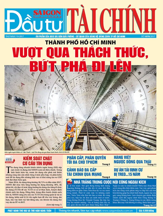 Đón đọc ĐTTC phát hành thứ năm ngày 7-9 ảnh 1 Đón đọc ĐTTC phát hành thứ năm ngày 7-9 ảnh 1