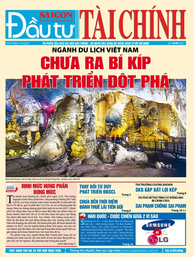 Đón đọc ĐTTC phát hành thứ năm ngày 5-10 ảnh 1 Đón đọc ĐTTC phát hành thứ năm ngày 5-10 ảnh 1