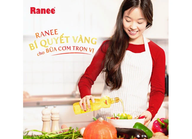 Dầu ăn cao cấp Ranee, bí quyết cho bà nội trợ.