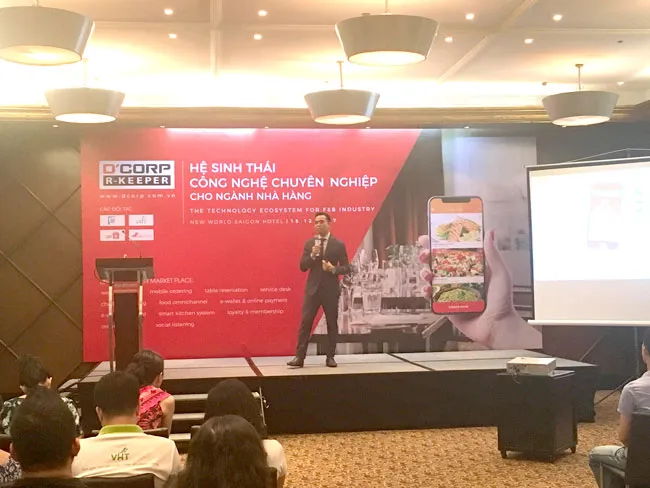 Dcorp R- Keeper giới thiệu hệ sinh thái công nghệ cho nhà hàng