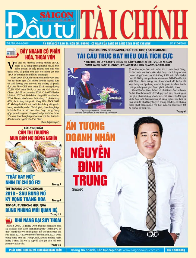 Đón đọc ĐTTC phát hành thứ năm ngày 4-1 ảnh 1 Đón đọc ĐTTC phát hành thứ năm ngày 4-1 ảnh 1