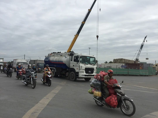 Nút giao thông Mỹ Thủy - một trong những dự án sẽ được hoàn thành trong năm nay