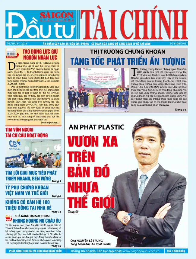 Đón đọc ĐTTC phát hành thứ hai ngày 8-1 ảnh 1 Đón đọc ĐTTC phát hành thứ hai ngày 8-1 ảnh 1
