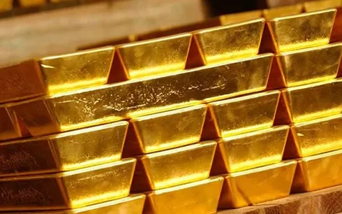 Giá vàng vẫn neo ở mức cao (Ảnh minh họa: KT)