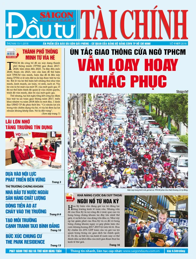 Đón đọc ĐTTC phát hành thứ hai ngày 15-1 ảnh 1 Đón đọc ĐTTC phát hành thứ hai ngày 15-1 ảnh 1