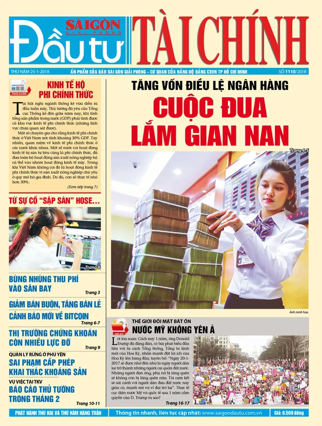 Đón đọc ĐTTC phát hành thứ năm ngày 25-1 ảnh 1 Đón đọc ĐTTC phát hành thứ năm ngày 25-1 ảnh 1