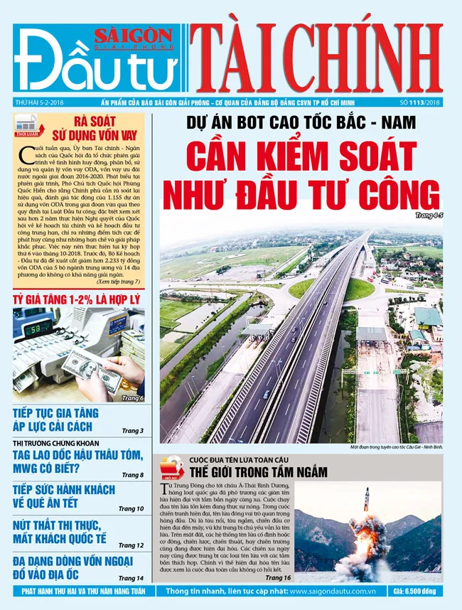 Đón đọc ĐTTC phát hành thứ hai ngày 5-2 ảnh 1 Đón đọc ĐTTC phát hành thứ hai ngày 5-2 ảnh 1