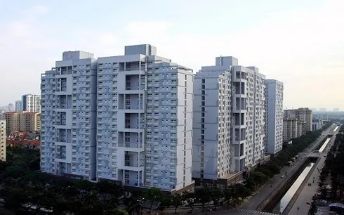 Khu nhà ở sinh viên Mỹ Đình 2. (Ảnh: TTXVN)